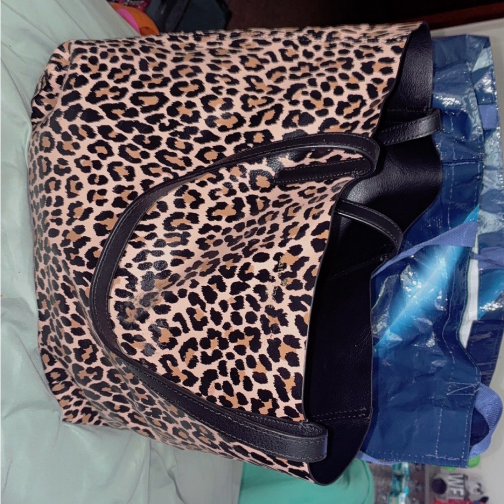 Leopard Print Tote Bag